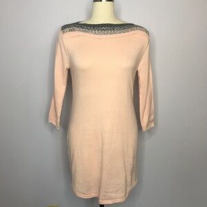 NY & Co Pink Sweater Dress- Size Small- NWT